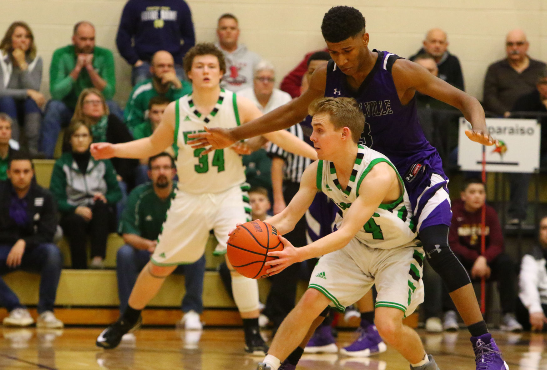 Gallery: Chesterton Sectional - Valparaiso vs. Merrillville boys basketball